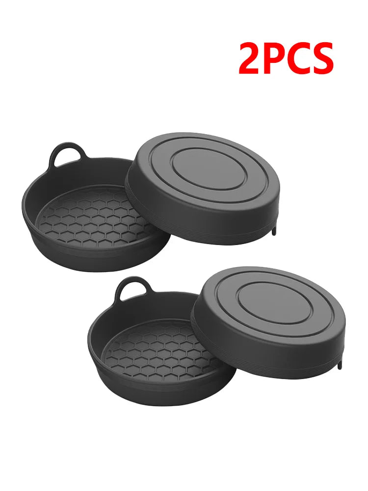 1/2Pcs Silicone Car Coasters - Non-Slip Heat-Resistant Design for Car Durable Eco-Friendly Spill-Proof Fits Most Cup Holders