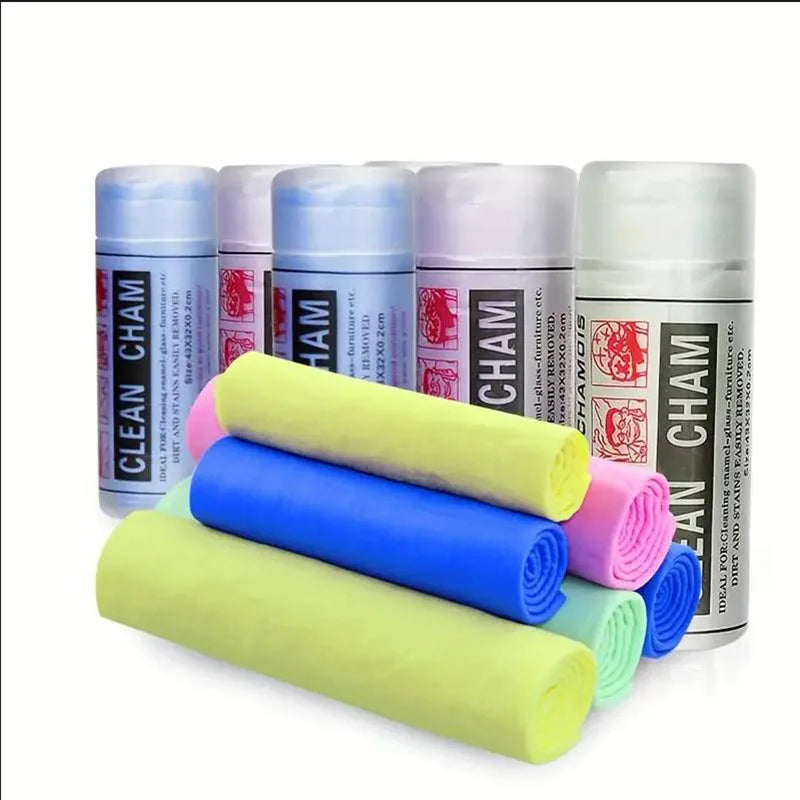 Pva Wash Car Towel Premium Quick-Dry Towel Ultra Absorbent Scratch-Free Reusable For Auto Maintenance Soft Deerskin Cloth