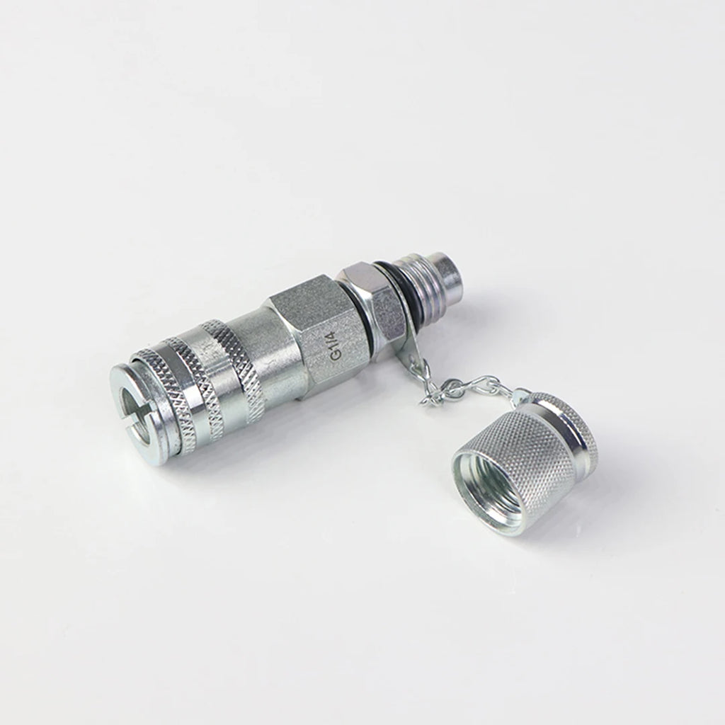 Hydraulic Quick Connector Komatsu PC200 Excavator Main Pump Pressure Connector