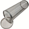 Stainless steel outdoor portable barbecue cage, camping picnic barbecue grill rotating rolling barbecue cage.