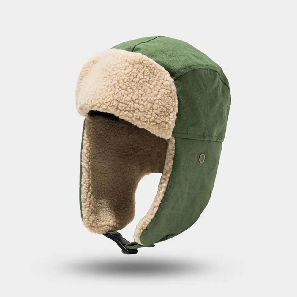 High Quality Windproof Winter Bomber Hats Thickened Ear Protection Warm Snow Cap Warm Accessories Winter Ski Caps for Men Women