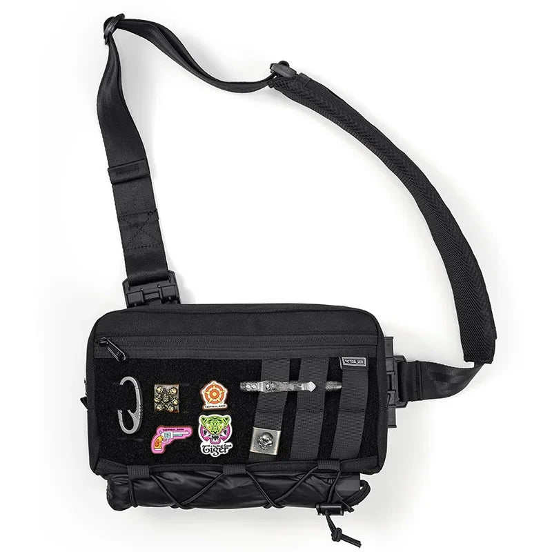 Tactical Geek Cache L3 EDC Sling Bag Chest, Lightweight Shoulder Daypack