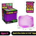 Schylling Needoh Nice Cube Sensory Fidget Cube Stress Relief Anxiety Sensory Tool for Focus ADHD & Office Desk Calming Gadget