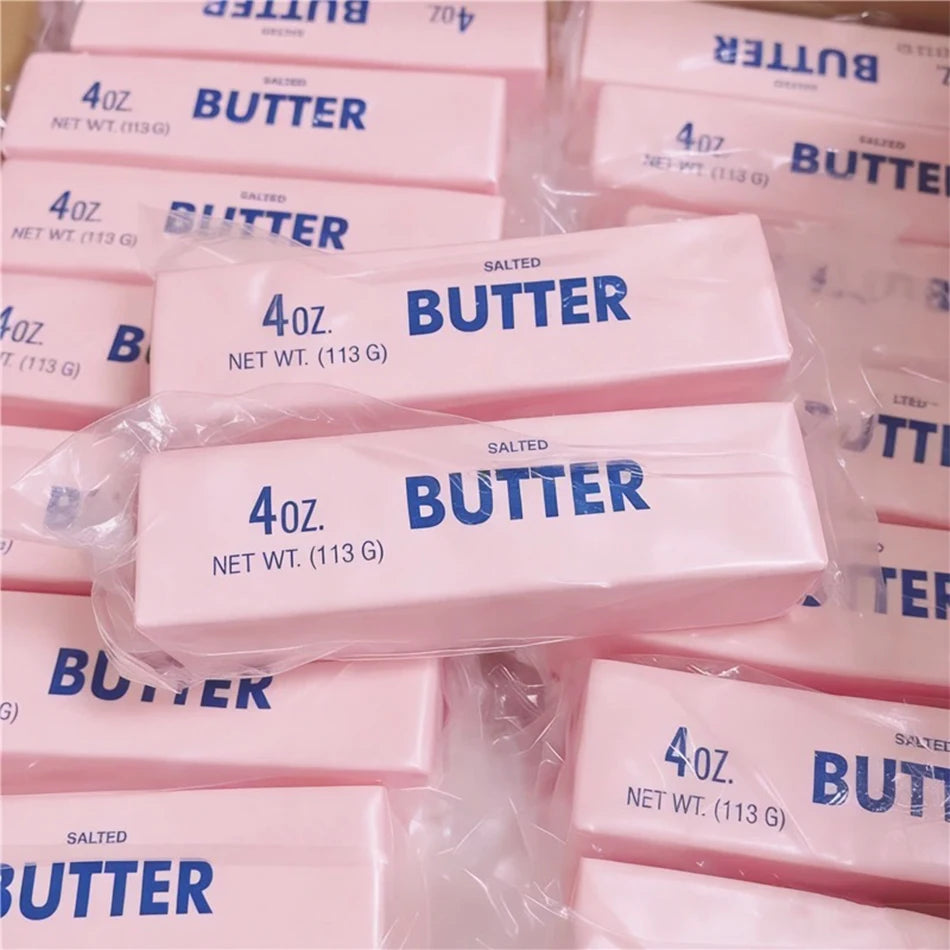 3 Styles Squishy Toy Butter Stick  Slow Rising Squeeze Toy Butter Bar Brick Fidget Toy Anti Stress Release Hand Relax Gift