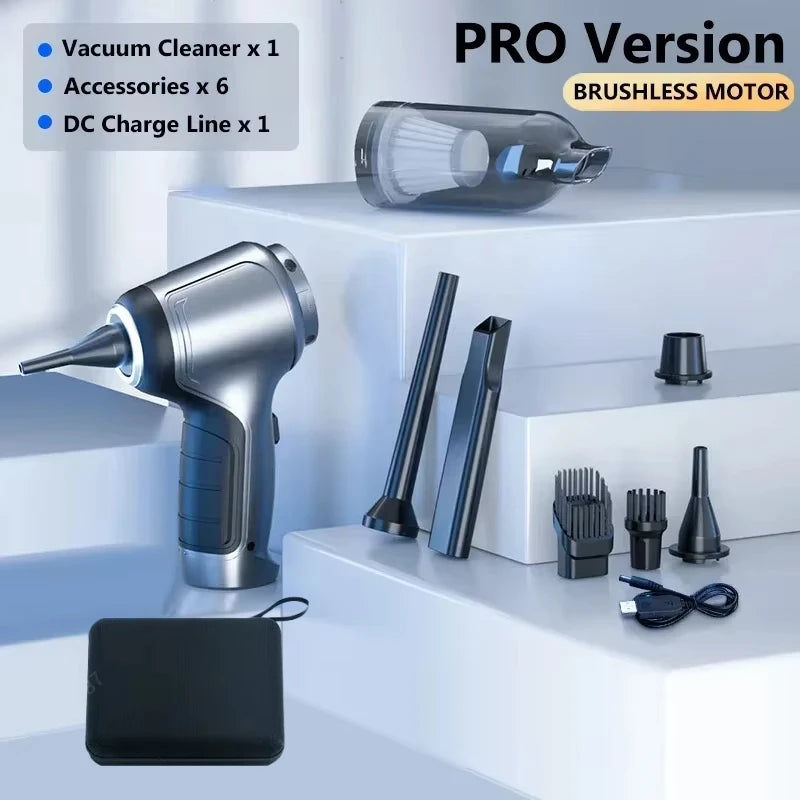 Wireless Portable Vacuum Cleaner Car Vacuum Cleaner Handheld Mini ForCar Home Desktop Keyboard Cleaning cordless cleaner