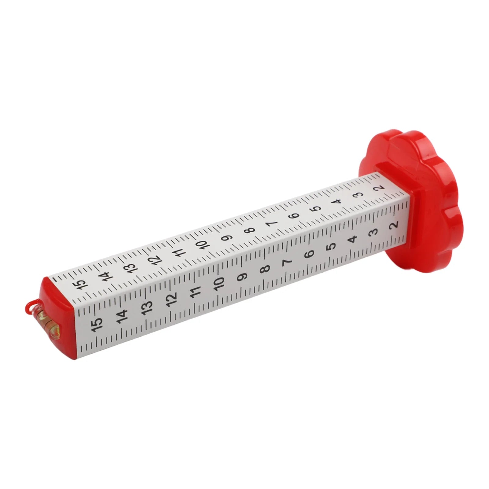 2pcs Equal Height Marking Ruler 4 Sided Scale Aluminum Alloy Dual-purpose Ceiling Brick Leveling Ruler Measurement Tools