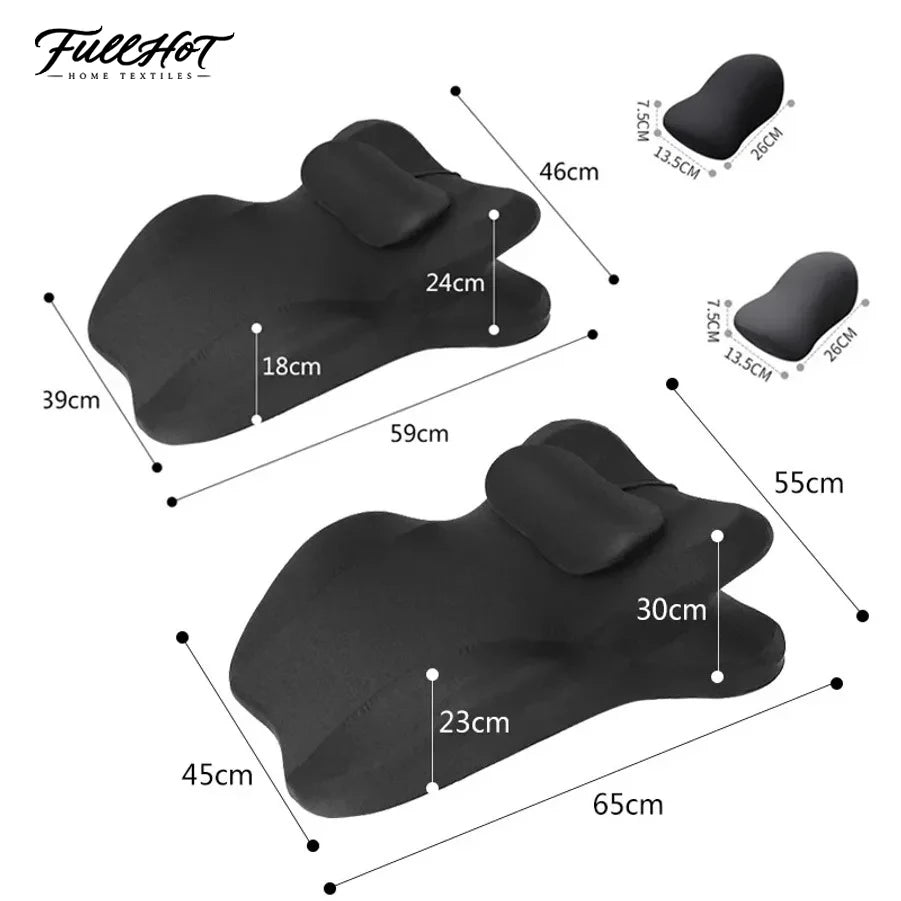 FULLHOT Multifunctional Bedroom Pillow for Prone Sleeping Phone Use Couples Headrest Lumbar Back Support Cushion