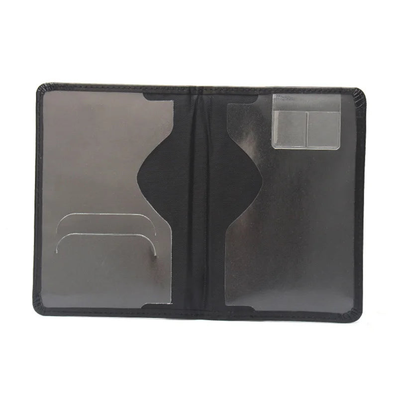 Kyrgyz Republic Passport Cover Pu Case for Passports Fashion Travel Wallet with SIM Card Slot Passport Protector