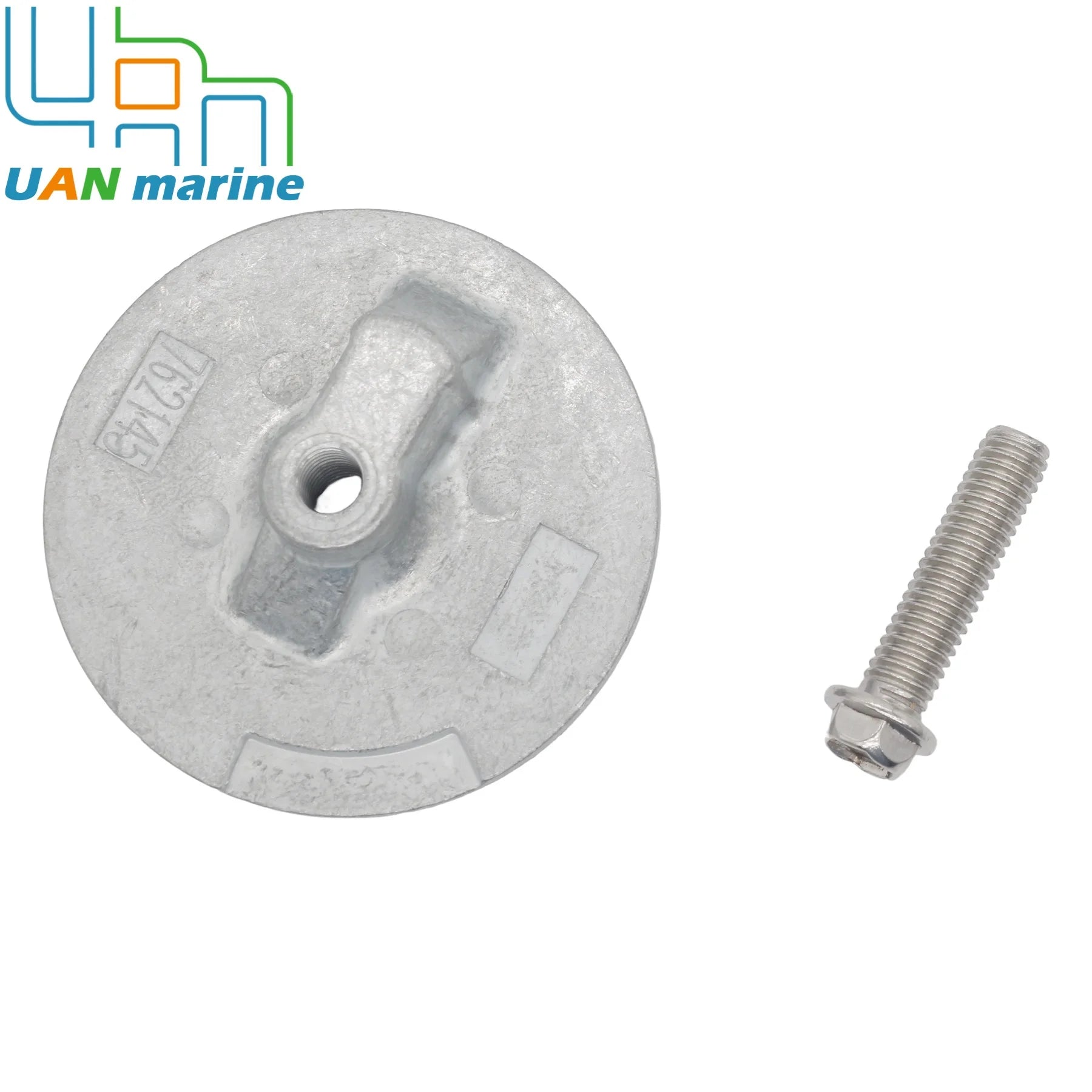 76214Q5 Aluminum Anode Plate for Mercury Force for MerCruiser Bravo Alpha One Gen 2 Anti-Ventilation Plate 97-76214A5 97-76214T5