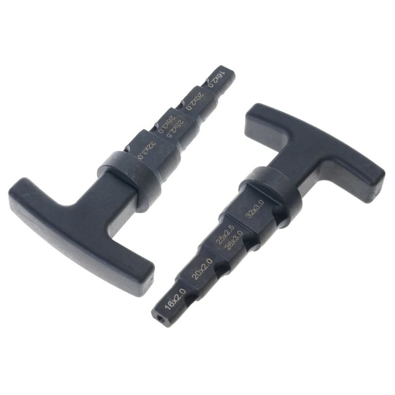Pipe Deburring Tool Internal Pipe Chamfer Tool 4-in-1 Multi-layer Ratchet Rotation