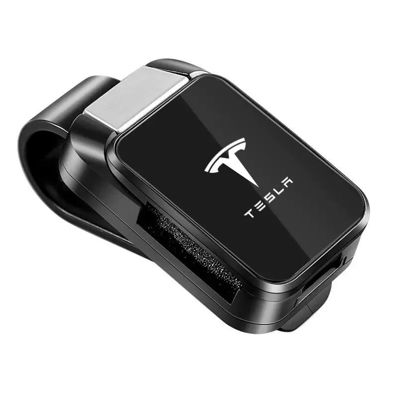 Car Interior Sun Visor Eyeglasses Holder Sunglasses Clip for Tesla Model 3 Model Y Model S Roadster Auto Accessories