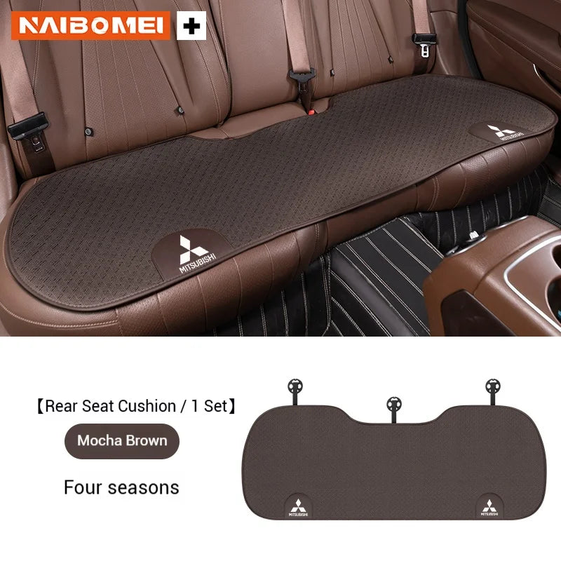 Car Seat Cushion Ice Silk Breathable Car Seat Cover For Mitsubishi Outlander Triton Colt Lancer EX Evolution X Pajero L200 ASX