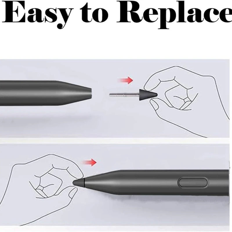 4PCS Stylus Pen Tip for Xiaoxin Legion Y700 2023/Pad 2024/AP500U/AP501U Replacement Nibs Tips-A09I