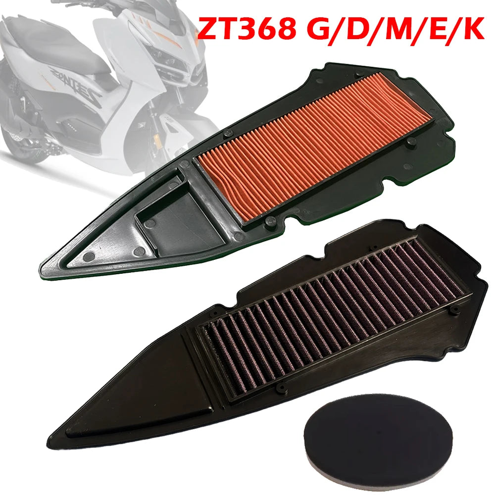 Motorcycle Engine Air Filter Cleaner Foam For Zontes ZT368E ZT368D ZT368M ZT368G ZT368K ZT368 D/M/G/K/E Intake Filter Element