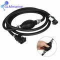 For Yamaha Outboard Boat Motor 5/16 " Fuel Line Hose with Primer Bulb and Connectors 6Y1-24306-55 61J-24306-04 6Y2-24306-56