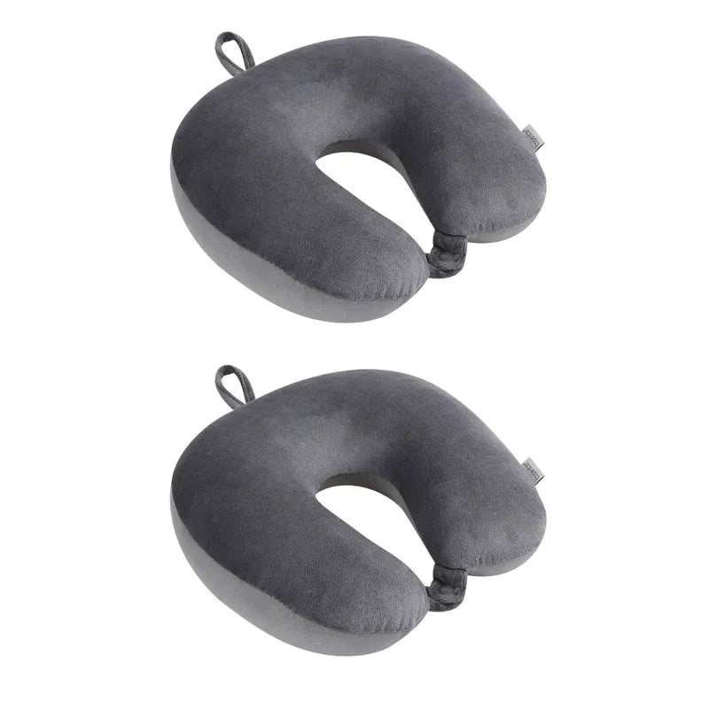 1/2pcs Car Neck Pillow Soft Travel Pillow with Foam Particles for Comfort on Airplanes Cars and Home Office Use Stuffed Toy