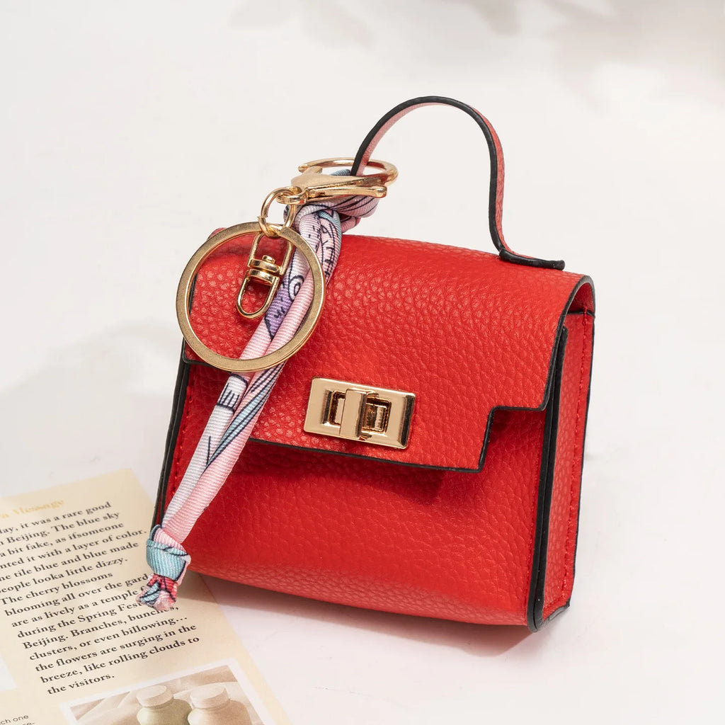 New style Mini House Small Bag Handheld Portable Hand Rope Bluetooth Earphone Bag Zero Wallet Multi functional Small Bag