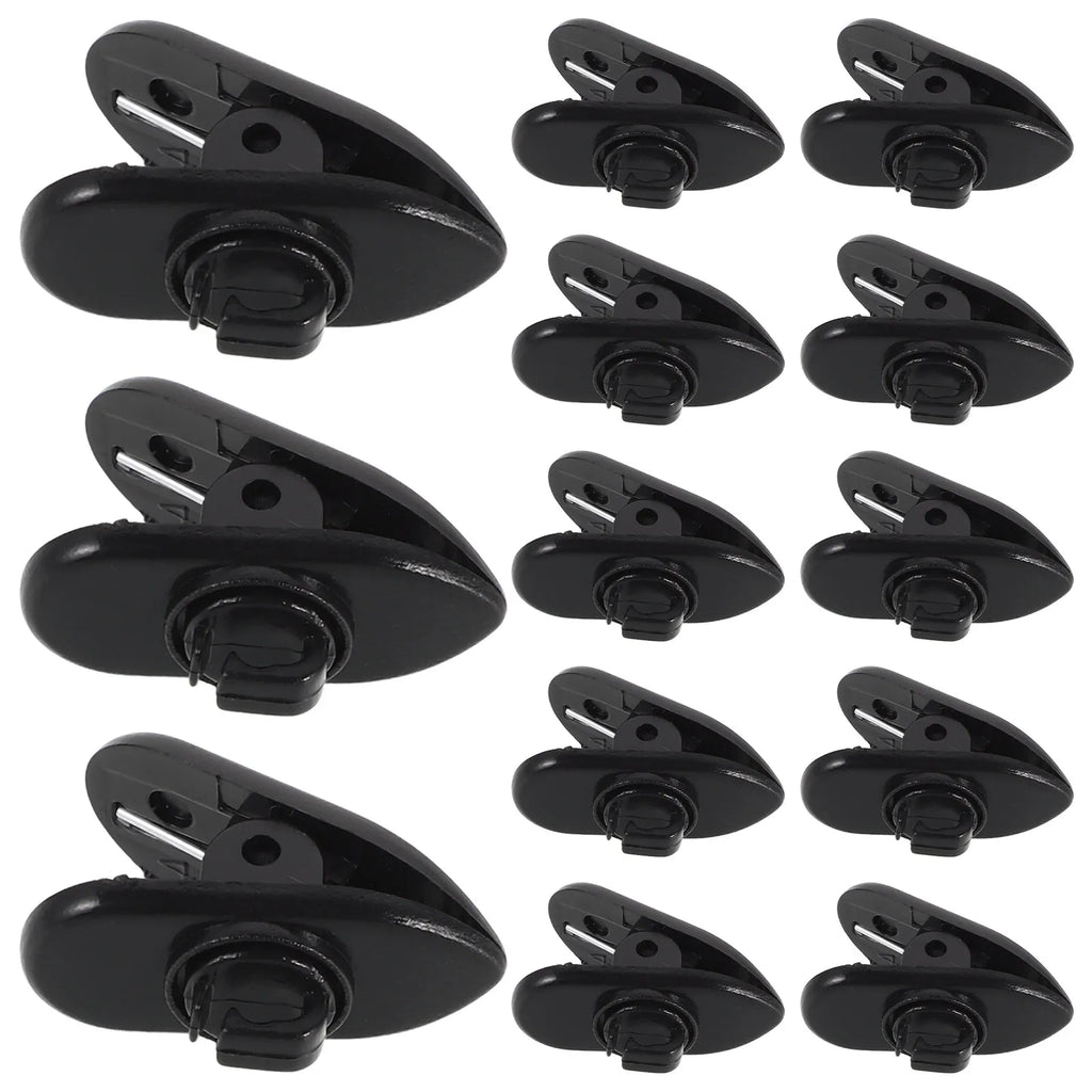 100Pcs Headphone Wire Clips 360 Degree Rotatable Collar Clip Anti Loss Earphone Holder Sports Headset Accessories Secure Fit