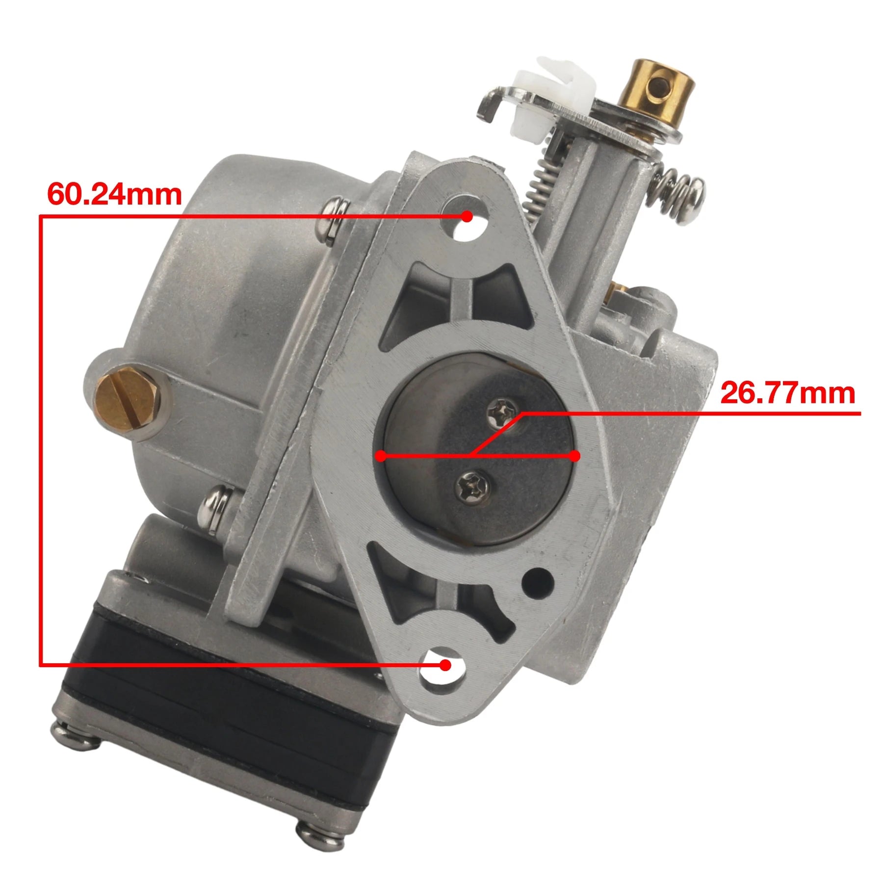 JLM Marine Outboard Carbs Carburetor for Mercury Mariner 4HP 5HP 2 Stroke 3303-812648T 812648 9720 812648T 812647T1 27-16327
