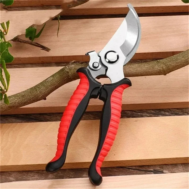 Stainless Steel Gardening Shears, Multi-Purpose Pruner for Trimming, Fruit Picking & Grafting, Sharp & Durable Tool