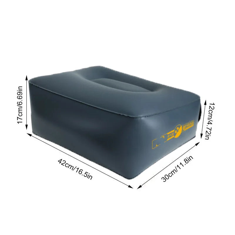 Car Travel Inflatable Mattress Air Bed Back Seat Universal Rear Clearance Pad Gap Padding Long Distance Auto Camping Artifact
