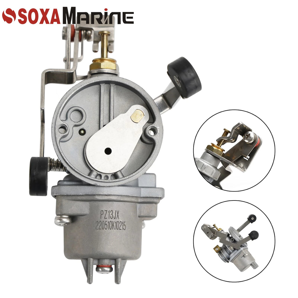 3D5-03100-2 3D5-03100-3 Carburetor for Tohatsu Nissan 2 stroke Outboard Engines 2.5HP 3.5HP 3F0-03100 3D5-03100