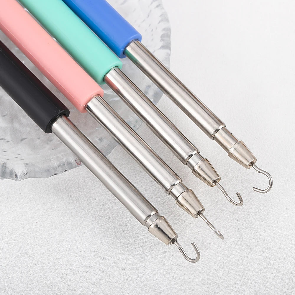 1P Help Wear Bracelet Tool Partner Jewelry Helper Fastening Aid Quickly Unfasten Hooking Equipment Plier Clasps Tie Zipper Craft