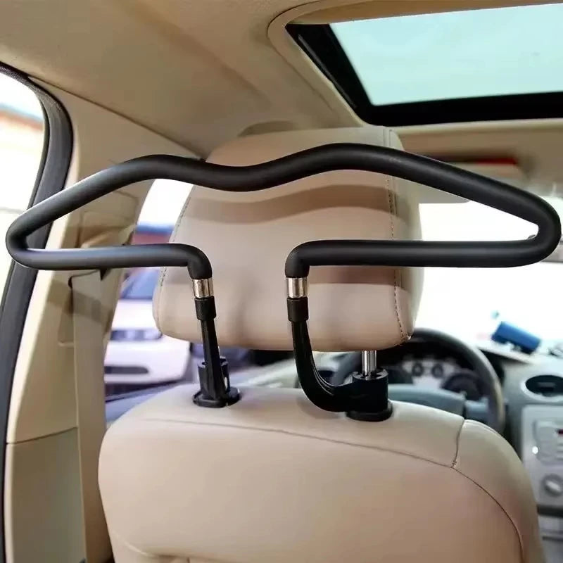 Universal Soft Car Coat Hangers Back Seat Headrest Coat Clothes Hanger Jackets Suits Holder Rack Auto Supplies