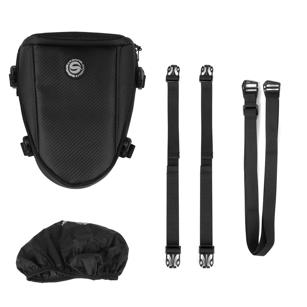 Motorcycle Saddlebag Tail Bags Storage Shoulder Bag Waterproof With Strap Set Rear Seat Backpack Large Capacity Moto Accessories
