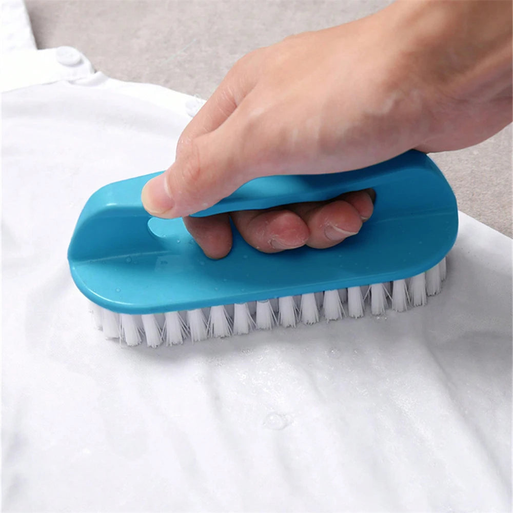1PC Shoe Washing Laundry Brush with Handle Housework Handheld Cleaner