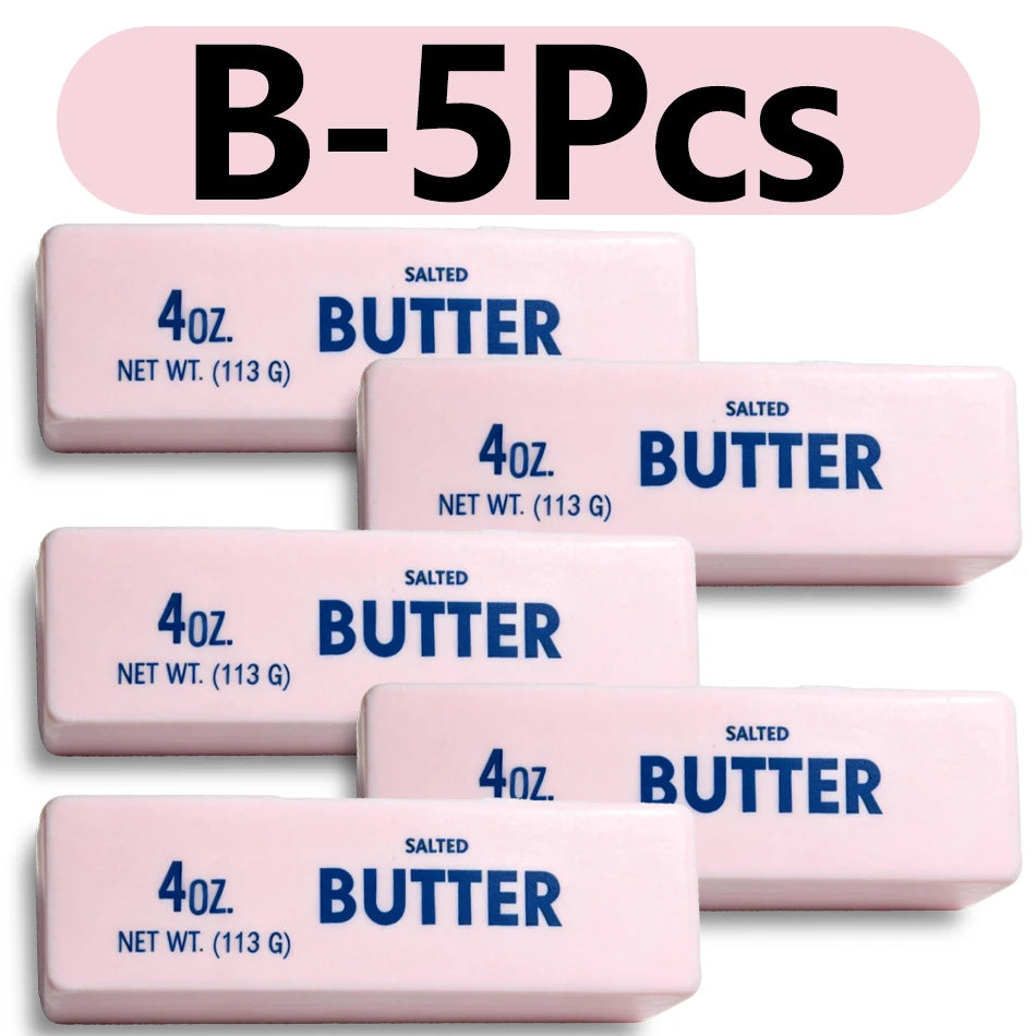 Butter Stick Squeeze Toy Pink strawberry pink  yellow stress relief toy Adults Fidget Toy Anti Stress Release Hand Relax Gift