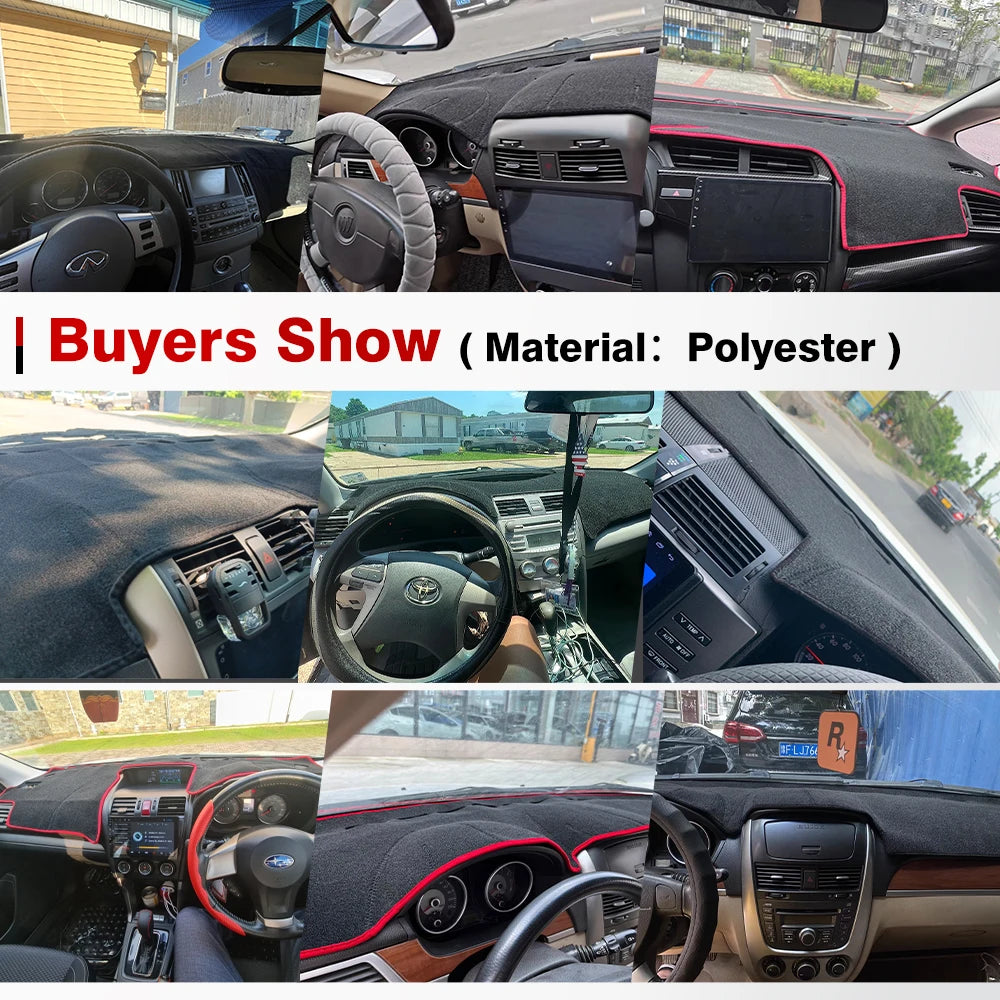 For Toyota Camry  2007 2008 2009 2010 2011 Board Cover Pad Carpet Dash Mat Sun Shade Anti-UV Car Accessories Car Dashboard Cover