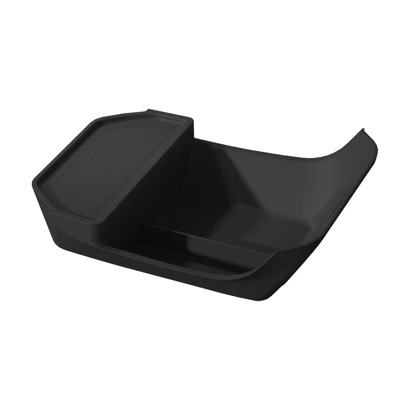 For ZEEKR 7X 2025 The storage box below the center console Double-layer silicone storage box Car interior accessories