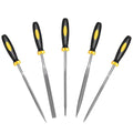 5/10PCS Needle File Set High Carbon Steel File Set Non-Slip Handle Hand Metal Tools for Wood Plastic Model Jewelry and DIY