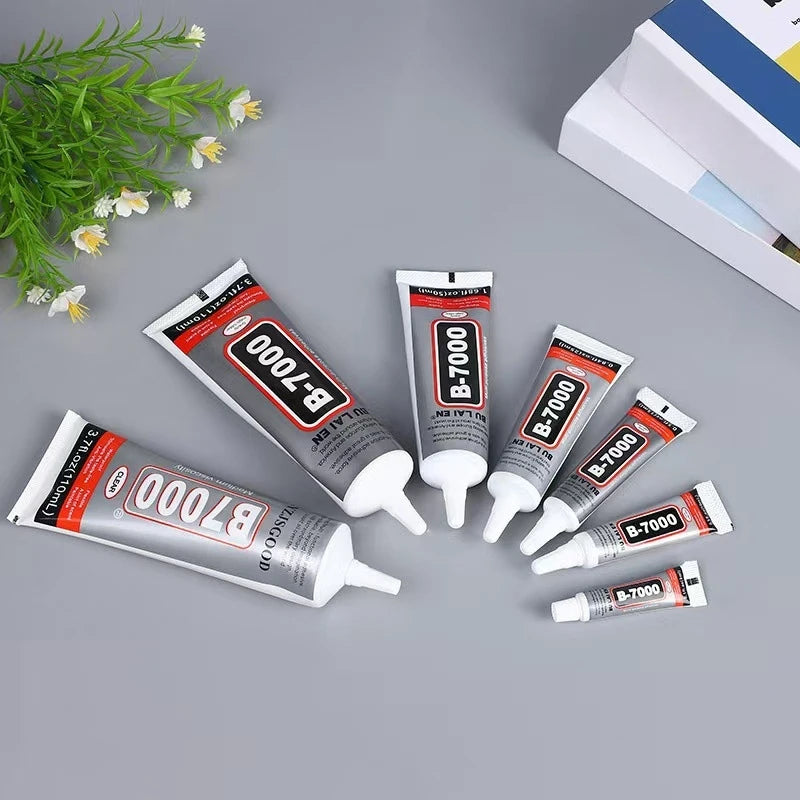 B7000 Waterproof Universal Glue Strong Bonding Non-corrosive Adhesive for Phone Case Metal Glass Toys