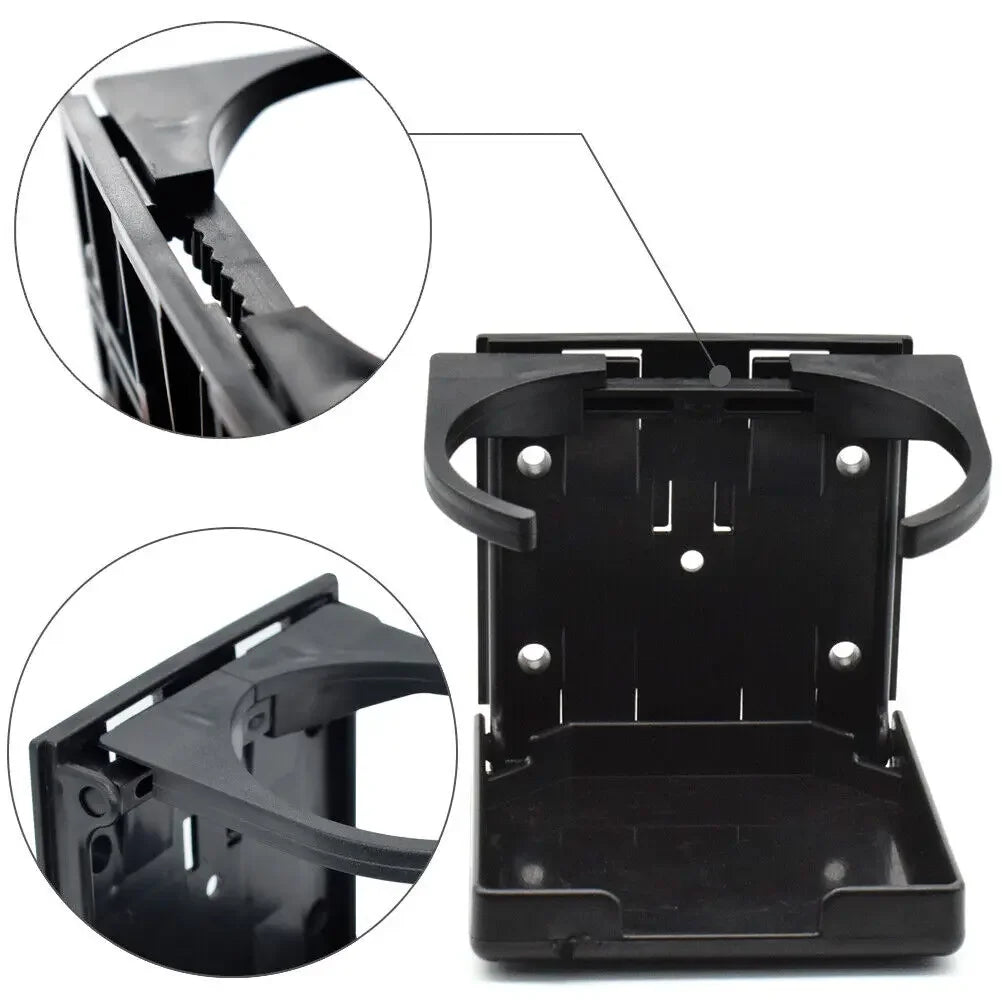 Universal folding cup holder,beverage bottle placement accessory,foldable,lightweight,easy to install,Suitable for car and truck