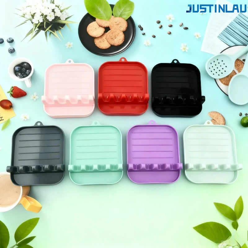 Spatula rack cutlery rack pot lid rack cooking utensil storage rack knife fork chopsticks rack kitchen gadgets spoon holder