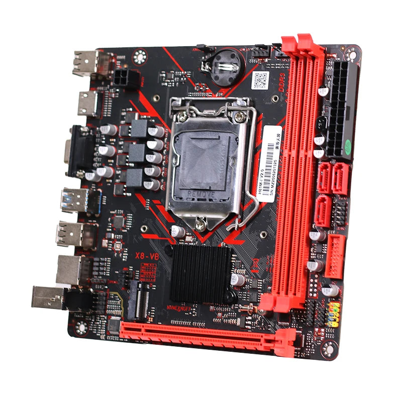 H81 Desktop PC TPM 2.0 PIN Mini ITX Motherboard Set Kit with I5 4590 4690 I7 4770 4790 CPU and 16GB DDR3 1600MHz Memory Set Kit