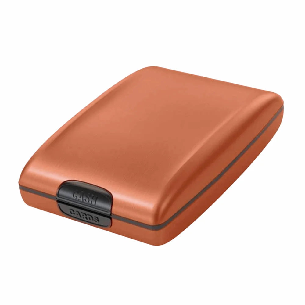 Large Capacity Credit Cards Holder Anti-Theft Card Case Passport Wallet Waterproof Hard Case Airplane Ticket Protector Women