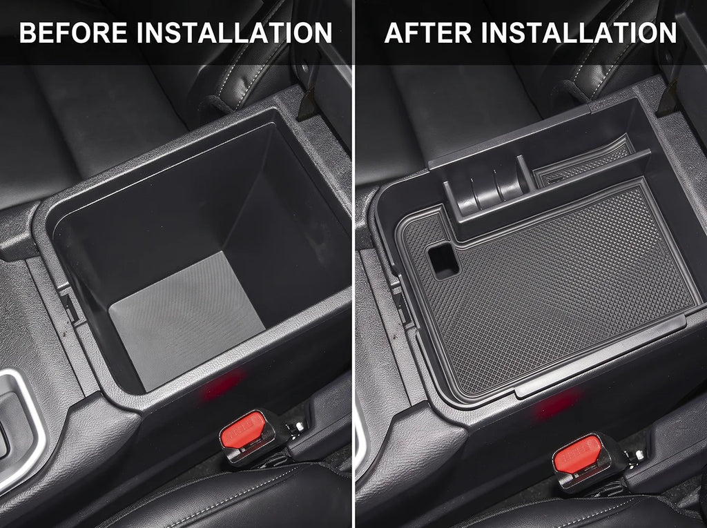 Car Armrest Storage Box Hidden Tray Mat For Nissan SylphyBluebird Sentra B18 2019-2024Center Console Interior Accessories