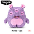 Original Fuggler Chonky Series Plush Toy Weird Ugly Monster Doll Octopus Elephant Capybara Frog Collectible Gift Home Decor 38CM