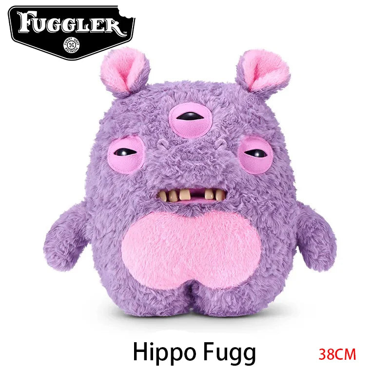 Original Fuggler Chonky Series Plush Toy Weird Ugly Monster Doll Octopus Elephant Capybara Frog Collectible Gift Home Decor 38CM