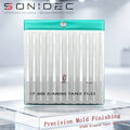12pcs Best Ultra Thin Flat Oblique File CF400 Deburring Files Tool Set Wholesale Hand Tools Mold Removal Fire Pattern