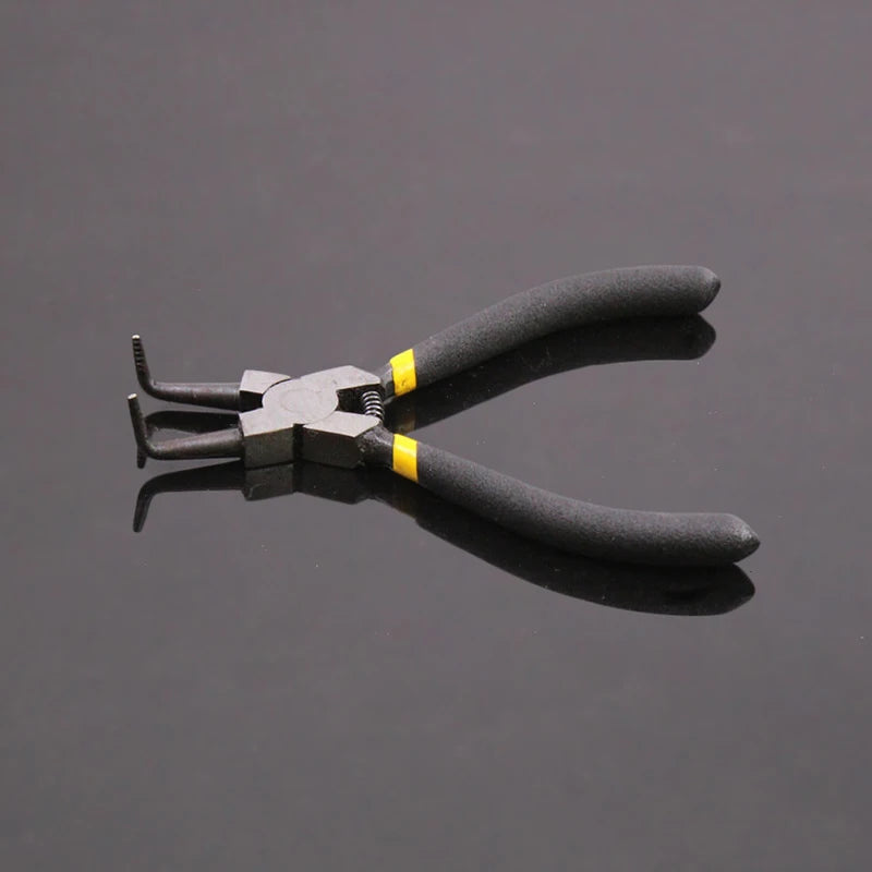 5-In Circlip - Pliers Needle Nose Pliers Retaining Ring Pliers For Removing Installing Puller Locking Rings Shafts Hand Tool