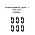 [HODR] Duraflex Phantom Guyline Adjuster Cord Adjuster Rope Tensioner for 1.5–4 Mm for Tents & Tarps — Ultralight Camping Gear
