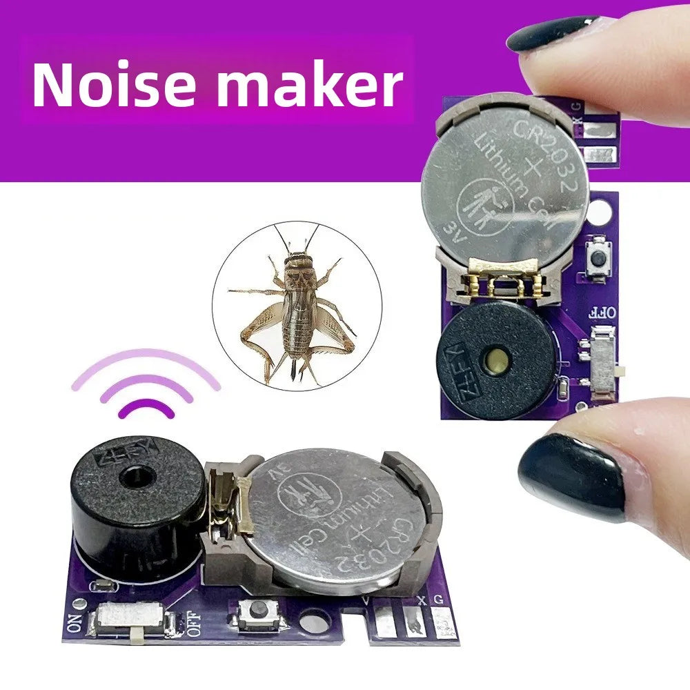 Amusing Hidden Cricket Noise Maker for Office Home Prank Gadget Fun Portable Jokes April Fool's Day Toy