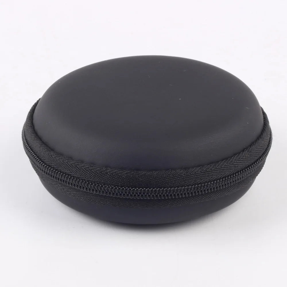KZ Original EVA Black Oval Cortical Wired Bag Earbuds Case Headphone Box Earphone Music Headset Carrying Bag Portability Package