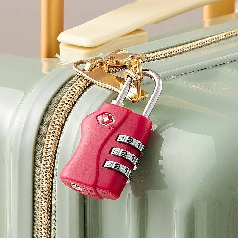 TSA Official Password Lo for Travel Lage Carry-on Bag Bapa Suitcase Small U-aped Anti-theft Lo Outdoor Cam Gear