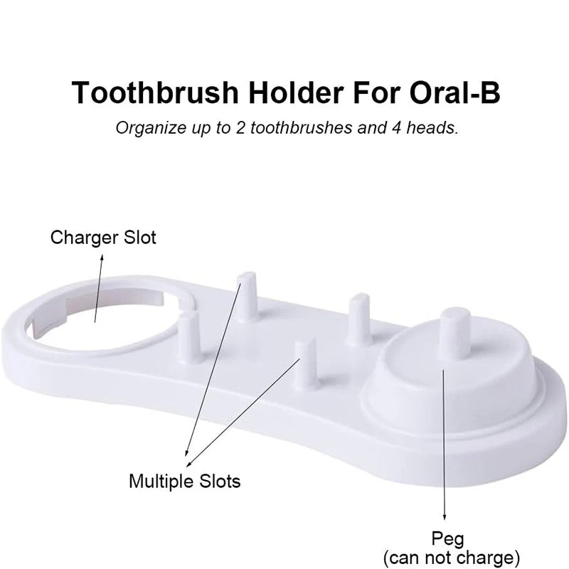 NEW Suitable for Oral B Electric Toothbrushes Holder Stand Toothbrush 3709 3757d12 3737 Charger Base Toothbrush Head Bracket