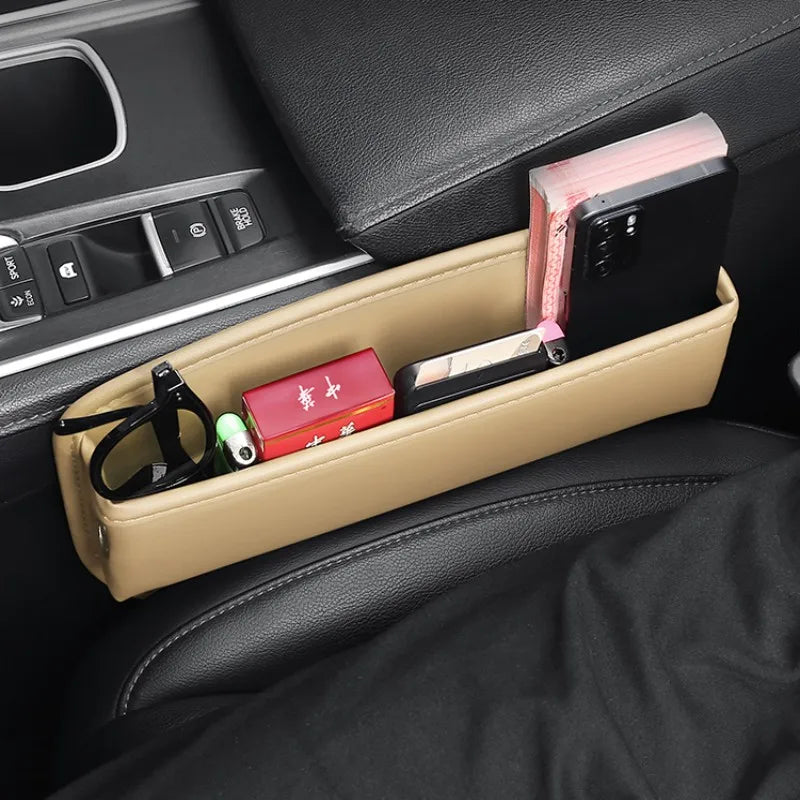 1 Piece Car Seat Side Gap Filler Storage Box For Mercedes Benz C E S Class W210 W211 W213 W203 GLC X253 GLK SLK R172 Accessories